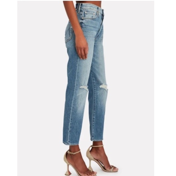 MOTHER THE TRICKSTER ANKLE CRYING ON HOLY GROUND HIGH RISE BUTTON FLY STRAIGHT - Picture 4 of 16